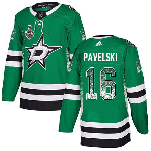 Adidas Men Dallas Stars 16 Joe Pavelski Green Home Authentic Drift Fashion 2020 Stanley Cup Final Stitched NHL Jersey